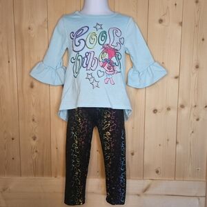 Girls 2T Trolls 2 Piece Outfit
